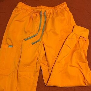 Women’s Bright Orange Jogger Pants
